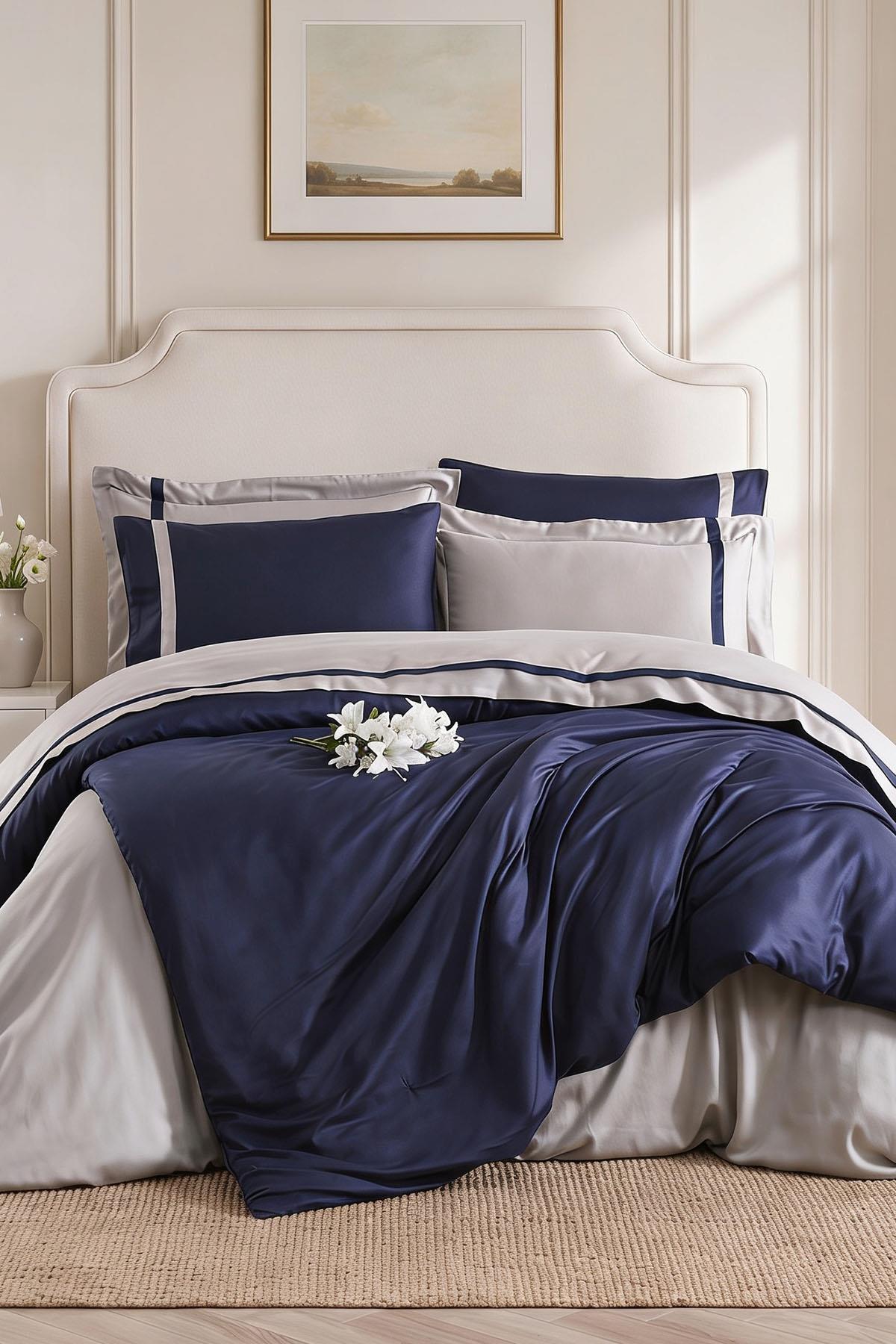Elite 100% Cotton Double 6-Piece Duvet Cover Set