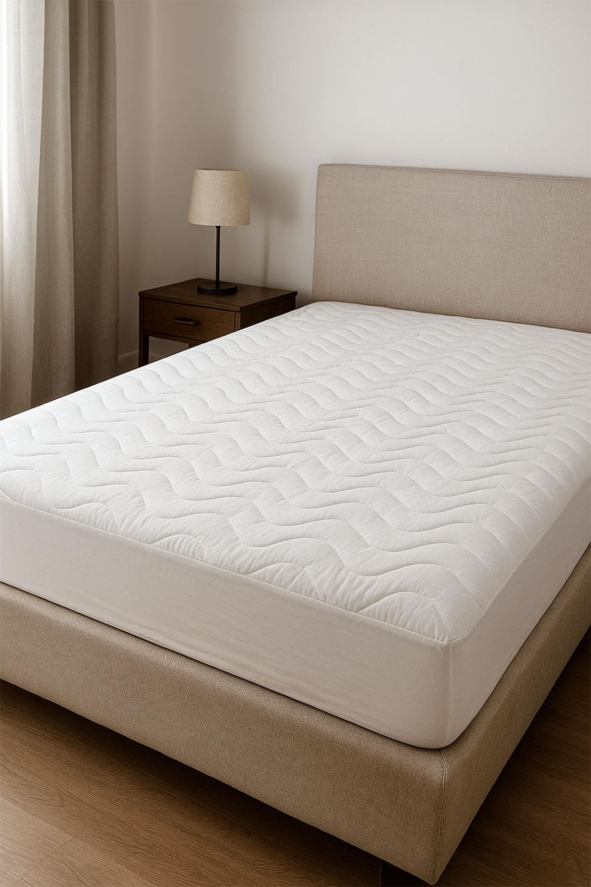 Ranforce Liquid Proof Fitted Super King Size Mattress Protector (200 x 200 cm)