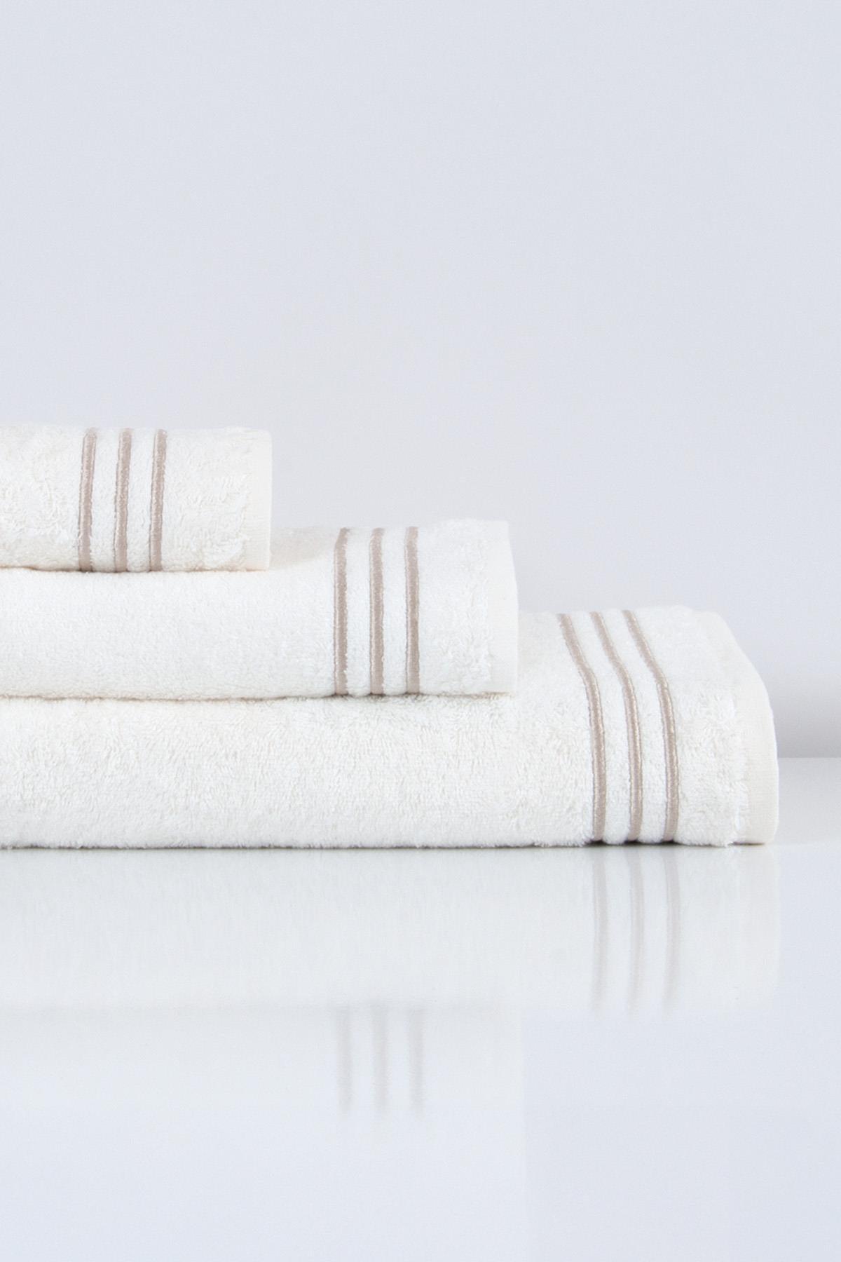 Zen Embroidered Bath Towel (90 x 150 cm) - Nazik Home - Value for My Home!