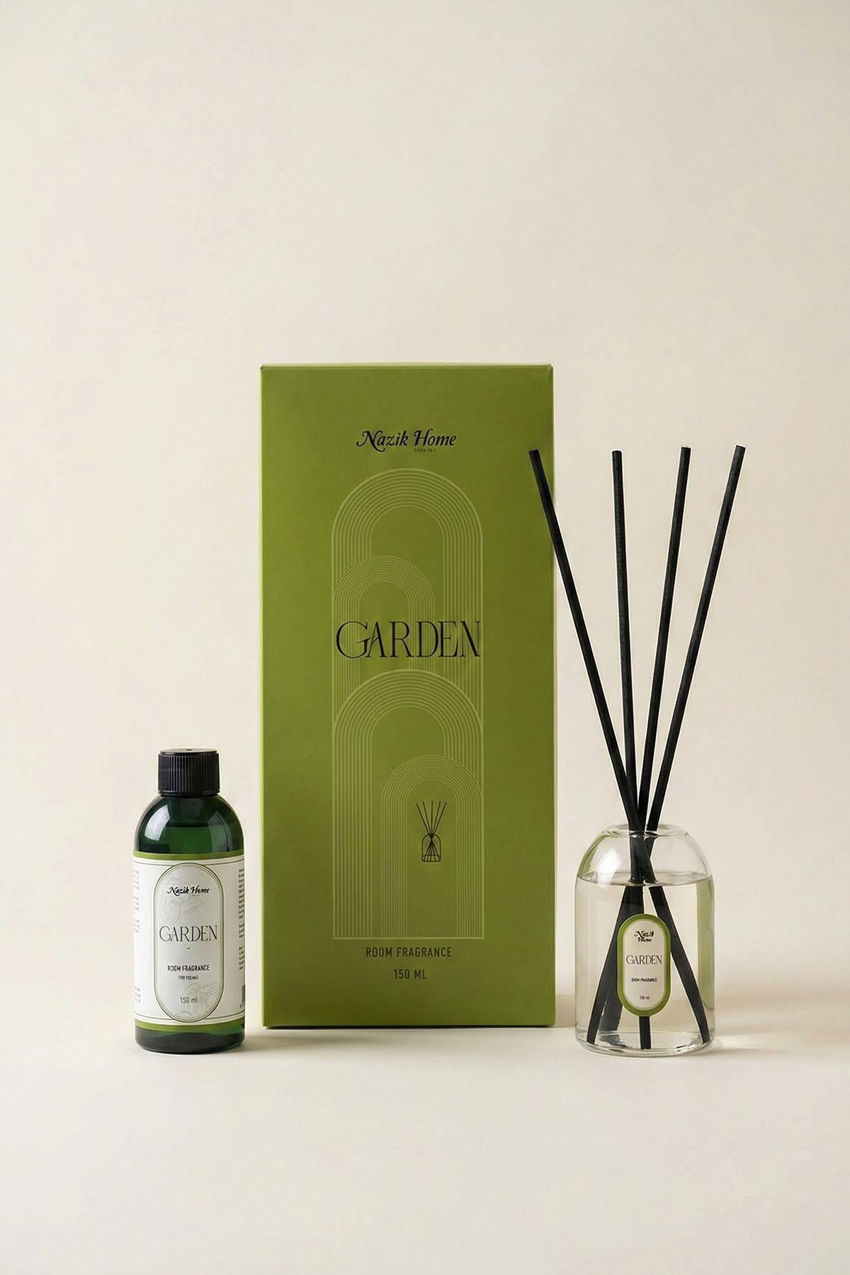 معطر جو للغرف مصنوع من ألياف القصب سعة 150 مل