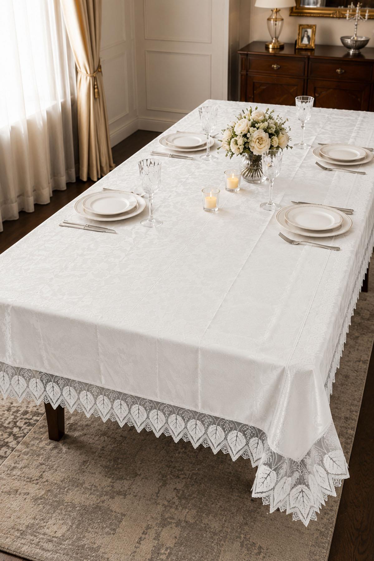Alya Stain-Resistant Seamless Tablecloth (160 x 260 cm)