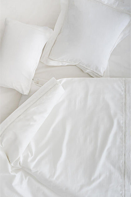 Sena Baby Embroidered Cotton Satin 4-Piece Duvet Cover Set